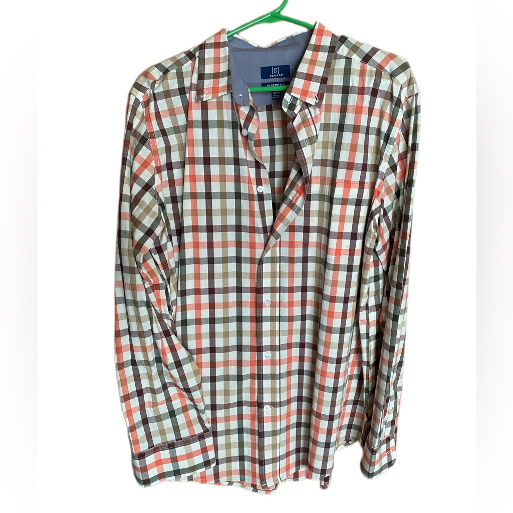 Men’s Patterned Button Up